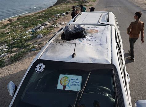 Israel attacked aid workers ‘systematically, car by car,’ charity .